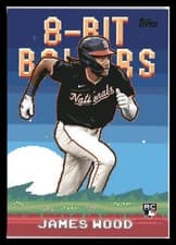 2025 Topps 8-Bit Ballers James Wood #8B-16 card