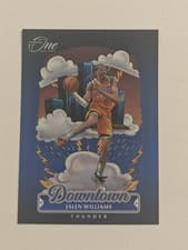 2024-25 Panini One and One Downtown Set Jalen Williams #35 card