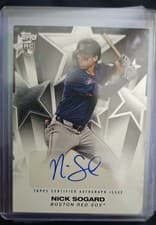 2025 Topps Baseball Stars Autographs Nick Sogard #BSA2-NSO card