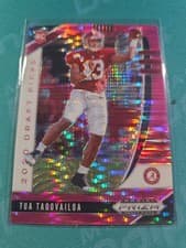 Tua Tagovailoa 2020 Panini Prizm Draft Picks card