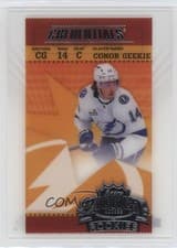 Conor Geekie 2024-25 Upper Deck Credentials Acetate Retro Ticket Access Rookies card