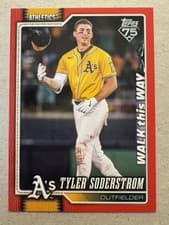 2026 Topps Walk This Way Tyler Soderstrom #225 card