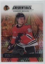 2025-26 Upper Deck Credentials Acetate Ticket Access Connor Bedard #TA-CB card