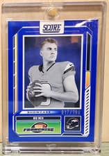 2025 Score The Franchise Bo Nix #10 card