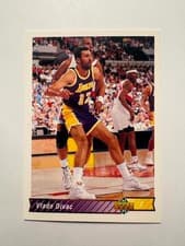 Vlade Divac 1992-93 Upper Deck Base Set card