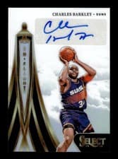 Charles Barkley 2024-25 Panini Select In Flight Signatures card