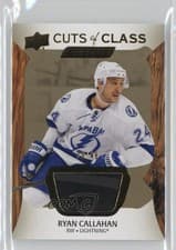 2024-25 Upper Deck Engrained Icons Cuts of Class Relics Ryan Callahan #CC-RC card