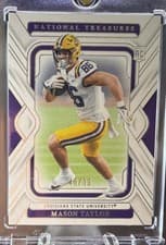 2025 Panini National Treasures Collegiate Base Set Mason Taylor #11 card