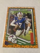 Josh Allen 2025 Score-a-Treat card