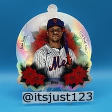 2025 Topps Holiday Oversized Die-Cut MLB Ornaments Juan Soto #OO-11 card