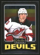 2024-25 O-Pee-Chee Platinum Retro Luke Hughes #R37 card