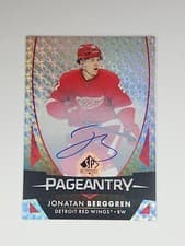 Jonatan Berggren 2023 SP Authentic Pageantry card