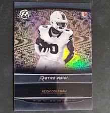 2024 Topps Resurgence Retro Vision Keon Coleman #RV-28 card