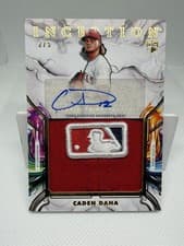 2025 Topps Inception Inception Autograph Jumbo Relic Hat Caden Dana #IAJH-CDA card