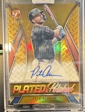2025 Topps Pristine Plated and Polished Autographs Pete Alonso #PAPAV-PA card