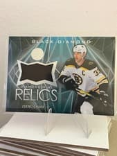 2024-25 Upper Deck Black Diamond Diamond Mine Relics Zdeno Chara #DMR-ZC card