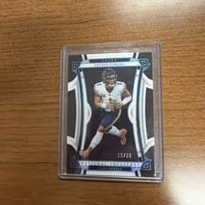 2022 Panini National Treasures Justin Fields #84