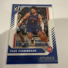 2024-25 Donruss Franchise Features Cade Cunningham #22 card