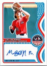 2025 Panini Stars & Stripes 13U/14U National Team Signatures Mason MacKay #NTS-MM card