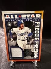 2025 Topps 1990 Topps Baseball All-Star Relics Freddie Freeman #90ASR-FF card