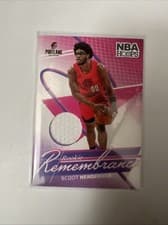 Scoot Henderson 2024 Panini NBA Hoops Rookie Remembrance card