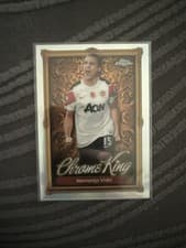 Nemanja Vidic 2025 Topps Premier League Chrome King card