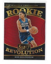 Rob Dillingham 2024 Panini Select Rookie Revolution card