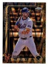 2025 Topps Gilded Collection Base Set Pete Alonso #20 card