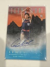 2024-25 Panini Origins Elevation Signatures Set Cam Christie #ES-CAM card