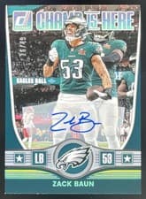 2025 Donruss Champ is Here Zack Baun #CIH-ZBN card