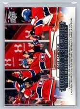 Cole Caufield 2022 Upper Deck Tim Hortons Triumphs card