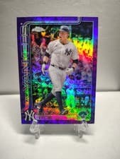 2025 Topps Chrome Logofractor Edition Base Set Ben Rice #139 card