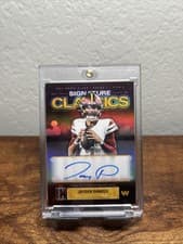 2025 Topps Signature Class Signature Classics Jayden Daniels #SC-JD card