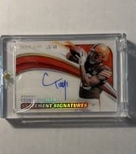 Cedric Tillman 2024 Panini Immaculate Collection Statement Signatures card