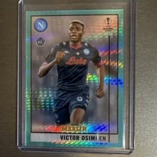 Victor Osimhen 2020 Topps Merlin Chrome UEFA Champions League card