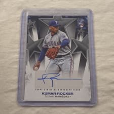 2025 Topps Baseball Stars Autographs Kumar Rocker #BSA2-KR card