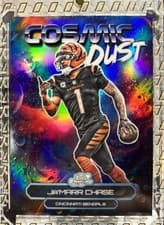 2025 Topps Cosmic Chrome Cosmic Dust Ja'Marr Chase #CD-15 card