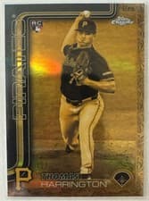 2025 Topps Gilded Collection Chrome Cast in Gold Thomas Harrington #CG-13 card