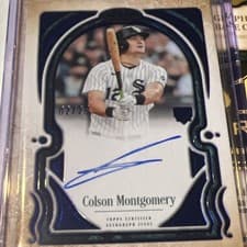 2026 Topps Tier One Tier One Talent Autographs Colson Montgomery #T1TA-CM card