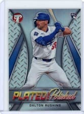 2025 Topps Pristine Plated and Polished Dalton Rushing #PP-30