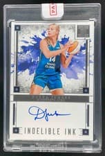 2025 Panini Impeccable WNBA Indelible Ink Signatures Dorka Juhasz #4 card
