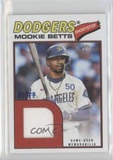 2026 Topps Heritage Real One Relics Mookie Betts #ROR-MB card