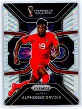 2022 Panini Prizm World Cup Phenomenon Alphonso Davies #11