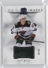 2024-25 Upper Deck The Cup Logomarks Matt Boldy #LM-MB card