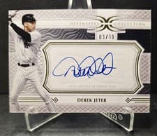 2025 Topps Definitive Collection Legendary Autograph Collection Derek Jeter #LAC-DJ card