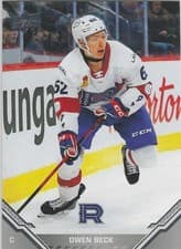 2025-26 Upper Deck AHL Base Set Owen Beck #39 card