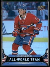 2025-26 Upper Deck All-World Team Cole Caufield #AWT-20 card