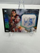 2025 Topps Exalted WWE Wrestling Insignia Ink The Miz #INI-MIZ card