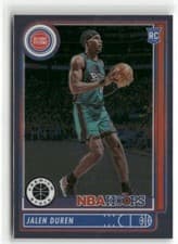 Jalen Duren 2022-23 Panini Chronicles Base Set card