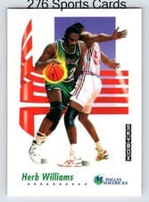 Herb Williams 1991-92 SkyBox Base Set card